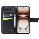 Чохол-книжка з малюнком UniCase Butterfly Pattern для Motorola Edge 50 Neo / Edge 60 Neo - Black - зображення 2