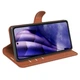 Класичний чохол-книжка Deexe Book Type для HMD Skyline - Brown - зображення 3