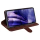 Классический чехол-книжка Deexe Wallet Style для HMD Skyline - Brown - изображение 3