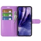 Классический чехол-книжка Deexe Book Type для HMD Skyline - Purple - изображение 2
