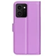 Классический чехол-книжка Deexe Book Type для HMD Skyline - Purple - изображение 5