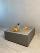 Журнальний столик Grail Stone 640х640х250мм Графітовий + Сірий керамограніт (0130) - зображення 2
