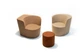 Пуф Roll Pouf d=40см h=45см Оранжевый (3010) - изображение 2