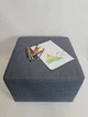Пуф Quadro Pouf 50x50см h=40см Темно-синий (3018) - изображение 9