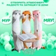Игрушка мягкая обнимашка подушка детская Кот Батон антистресс 90 см BRS Grey - изображение 3