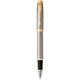 Ручка перьевая Parker IM 17 Brushed Metal GT FP F 22 211 - изображение 1