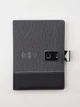 Блокнот с беспроводной зарядкой, флешкой 16 Гб и с термосом, Powerbank Темно-серый - изображение 3