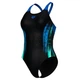 Купальник закритий для женщин Arena BREATH SWIMSUIT V BACK LB темно-синий 44 008330-580 44 - изображение 1
