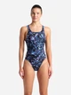 Купальник закритий для женщин Arena ROCKIN SWIMSUIT SWIM TECH MULT фиолетовый 40 008159-889 40 - изображение 1
