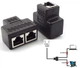 Разветвитель RJ45 8P8C экранированный с 1 на 2 гнезда витая пара Двойник RJ45 Ethernet - изображение 14