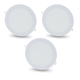 Комплект из 3-х светильников светодиодных LIGHTWELL LW-R-RCD-18 18 W круг встроенный - изображение 1