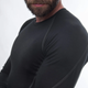 Термофутболка мужская Sensor Merino Active LS black (SM11MA-black-S) - изображение 6