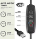 Фітолампа для рослин четверна USB з таймером і регулюванням яскравості - зображення 5