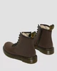 Дитячі зимові черевики для дівчинки Dr. Martens 1460 SERENA JUNIOR DARK BROWN 25181201 33 - изображение 5