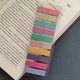 Полупрозрачные пластиковые стикеры-закладки, 10 цветов, 200 штук, стикеры для книг и блокнотов. з-048 - изображение 2