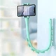 Держатель для телефона Cute Worm Lazy Holder с универсальными присосками гибкий. Цвет: бирюзовый - изображение 6