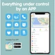 Смарт часы-телефон детские Wonlex KT31 4G с камерой WI-FI GPS SIM-картой Blue (16997) - изображение 11
