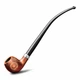 Довга люлька для куріння 250 мм з дерева груші CHURCHWARDEN KAFpipe219 з нанесенням лазерного гравіювання - зображення 1