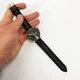 Часы наручные мужские SKMEI 5702/2075GDBK, Стильные повседневные мужские кварцевые часы - изображение 3