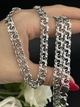 Серебряная массивная мужская цепочка 60 см 46 грамм 925 пробы Харьков Цепь - изображение 2