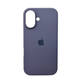 Защитный чехол-накладка Silicone Full Case AA Open Cam для Apple iPhone 16 Lavender Grey (FullOpeAAi16-28) - изображение 1