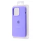 Чохол Premium Silicone Case Full iPhone 14 Pro light purple - изображение 2