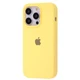 Чехол силиконовый Epic Premium Silicone Case Full для Apple iPhone 14 Pro Max mellow yellow - изображение 1