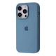Чохол силіконовий мікрофібра (AA) Epic Silicone Case Full для Apple iPhone 14 Pro cactus - зображення 1