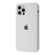 Чехол силиконовый Epic Premium Silicone Case Full для Apple iPhone 12/12 Pro white - изображение 1