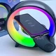 Портативная Bluetooth колонка лампа ночник G-Smart HM-2309 15Вт Черный - изображение 4