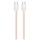 Кабель ColorWay USB Type-C + USB Type-C (M/M), 3.0 А, 1 м, Pink (CW-CBPDCC061-P) - зображення 11