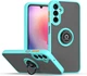 Чехол Fiji Colorframe для Samsung Galaxy A24 (A245) матовый бампер с кольцом подставкой Turquoise - изображение 1