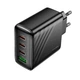Адаптер сетевой HOCO Supply charger CS27A |1USB/3Type-C,67W/3A, PD/QC| 4973213 - изображение 6
