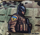 Військовий шеврон Shevron.patch Бетмен зі зброєю на липучці (BATMAN7) - зображення 5