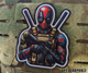 Военный шеврон Shevron.patch Дэдпул с автоматом тактический на липучках (DEADPOOL2) - изображение 8