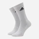 Набор мужских носков высоких хлопковых Adidas C SPW CRW HT3446 L 3 пары Белый/Черный (4066746345009_1) - изображение 2