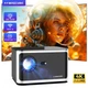 Проектор HY350 Pro 580ANSI Android 11 4K 1080P Wifi6 Голосове керування Allwinner H713 Електронний фокус BT 5.0 Домашній кінотеатр GREY/СІРИЙ - зображення 2