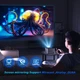 Проектор HY350 Pro 580ANSI Android 11 4K 1080P Wifi6 Голосове керування Allwinner H713 Електронний фокус BT 5.0 Домашній кінотеатр GREY/СІРИЙ - зображення 12