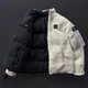Двостороння зимова чоловіча куртка Stone Island L Чорний (KP-10) - зображення 1