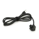 Кабель живлення USA 1m 0.5mm PC-184/2 B-C5 для ноутбука (американський роз'єм) Black OEM Q25 - зображення 2