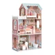Ляльковий будиночок Ecotoys Fresh Pink дитячий дерев'яний ляльковий будиночок, будиночок для ляльки з меблями, ляльковий іграшковий будиночок - зображення 4