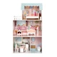 Ляльковий будиночок Ecotoys Fresh Pink дитячий дерев'яний ляльковий будиночок, будиночок для ляльки з меблями, ляльковий іграшковий будиночок - зображення 3