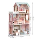 Ляльковий будиночок Ecotoys Fresh Pink дитячий дерев'яний ляльковий будиночок, будиночок для ляльки з меблями, ляльковий іграшковий будиночок - зображення 9