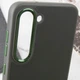 Шкіряний чохол Epik Bonbon Leather Metal Style на Samsung Galaxy S23 Зелений / Army green - зображення 5
