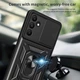 Протиударний броньований чохол із захистом камери для Samsung Galaxy A15 (A155) Armor Case Keysion black - зображення 7