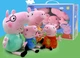 В коробке Набор мягких игрушек Свинка Пеппа «Семья Пеппы» Peppa Pig 15-20см (Пеппа Джордж Папа Мама) - изображение 1