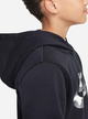 Подростковое теплое худи для девочки Nike K Nsw Club Flc Hdy Ssnl Gfx FZ5489-010 XL 156-166 см Черное (197596733204) - изображение 9