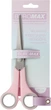 Упаковка канцелярских ножниц Buromax Pastel 17 см розовых 2 шт (BM.4504-10.2) - изображение 2