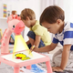 Stolik-projektor do rysowania Pegaz Toys Table Painting Żyrafa Różowa (5905247786340) - obraz 5