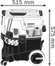 Професійний мережевий пилосмок універсальний Bosch Professional GAS 35 L SFC+ (06019C3000) - зображення 8